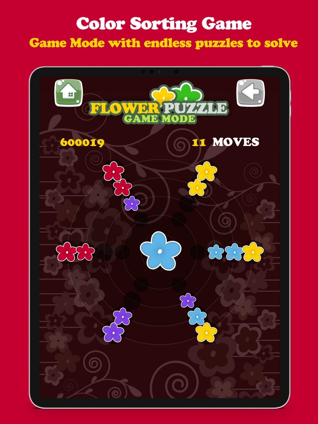 Flower Sort Puzzle - Color Sorting Game for iOS, Android